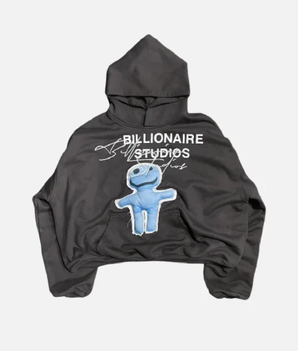 Billionaire Studios Bluto Bloo Hoodie Black (2)